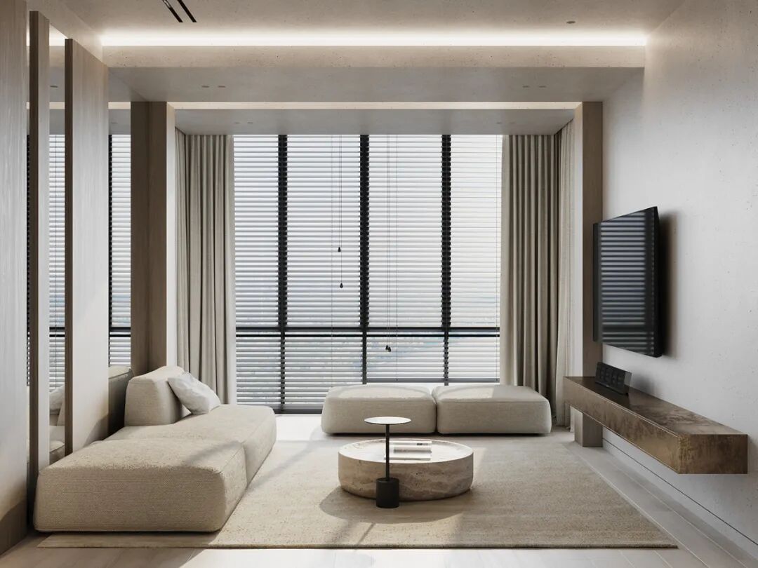 一眼万年的客厅设计，澳都厨柜衣柜带你畅享！_2