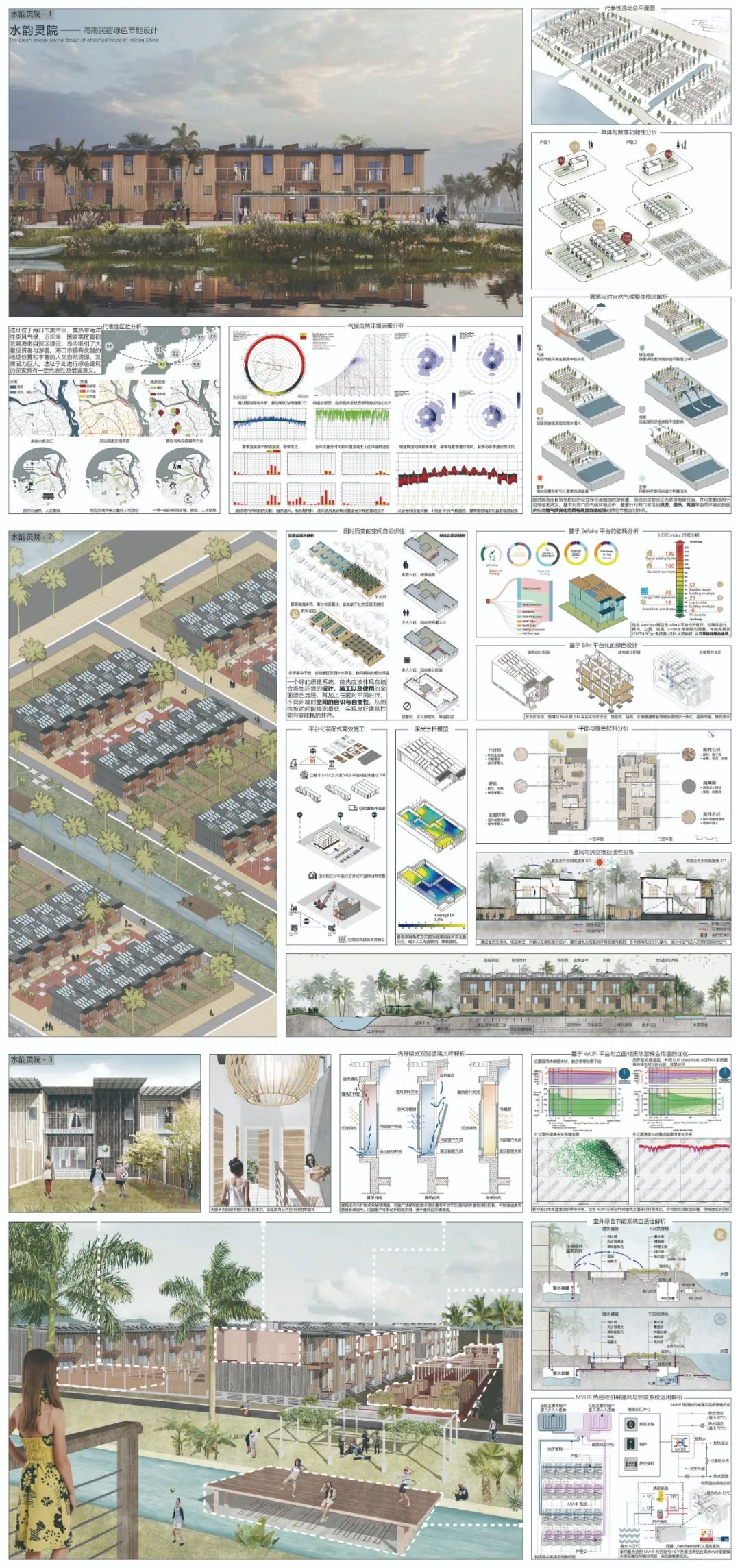 2020全国绿色建筑设计竞赛入围作品学生组公示