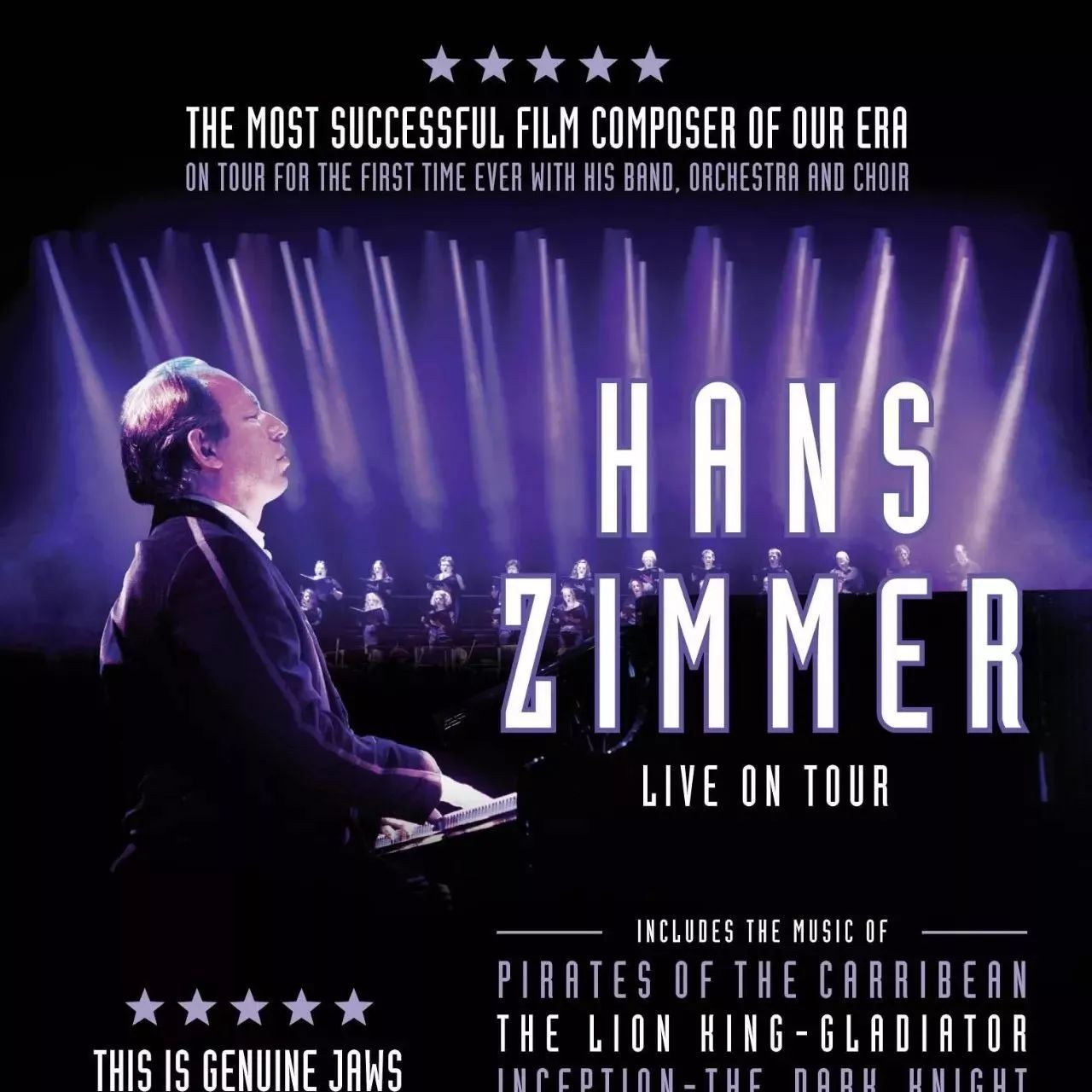【9.5】汉斯·季默巡回音乐会 Hans Zimmer Live on Tour (2017)