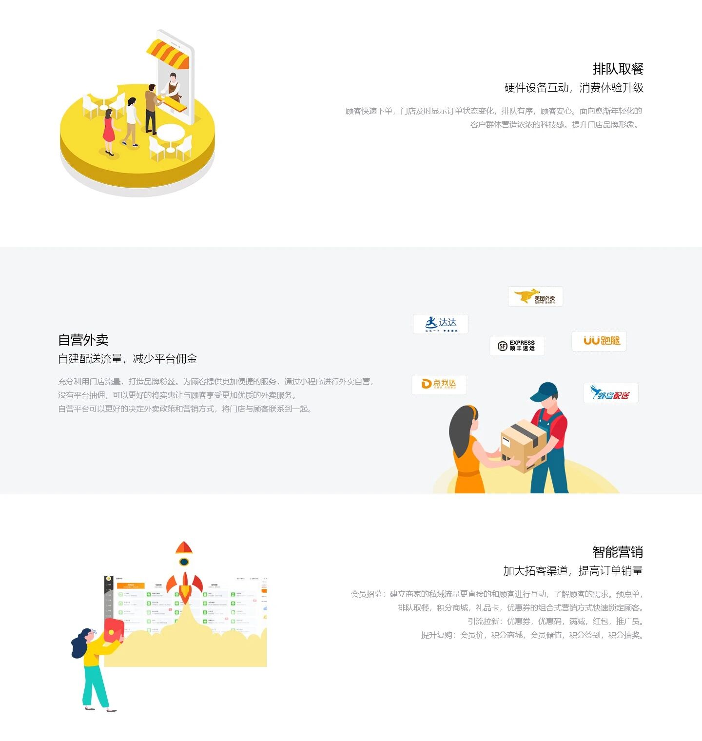 企迈云商-茶饮小程序解决方案