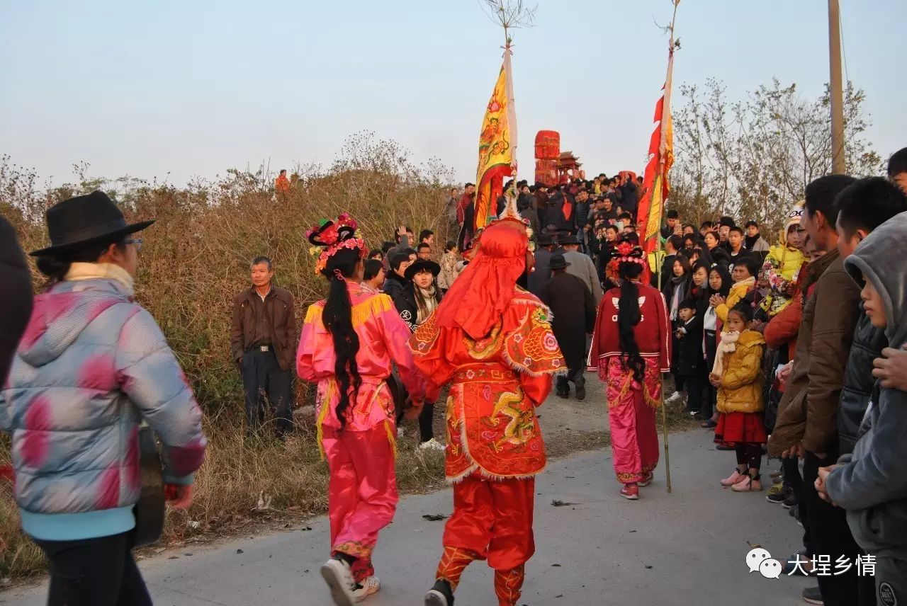 大埕镇上东村—日月同辉,抬老爷冲上"双头墩"