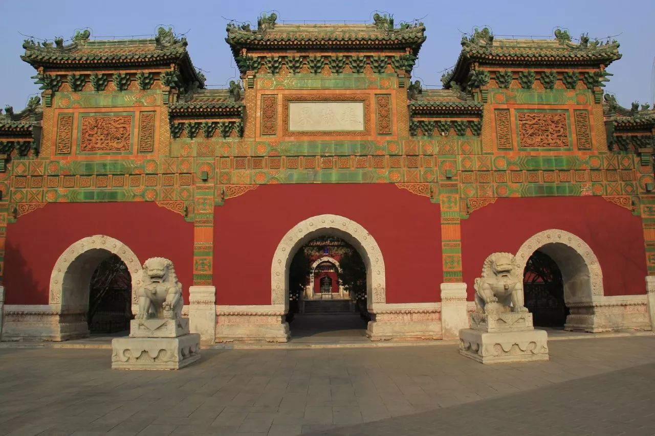 北海公园,皇家园林的典范.
