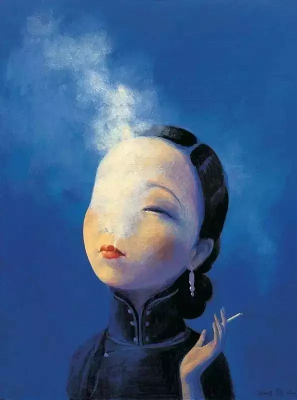 《阮玲玉之一 》,2002年,60x45cm