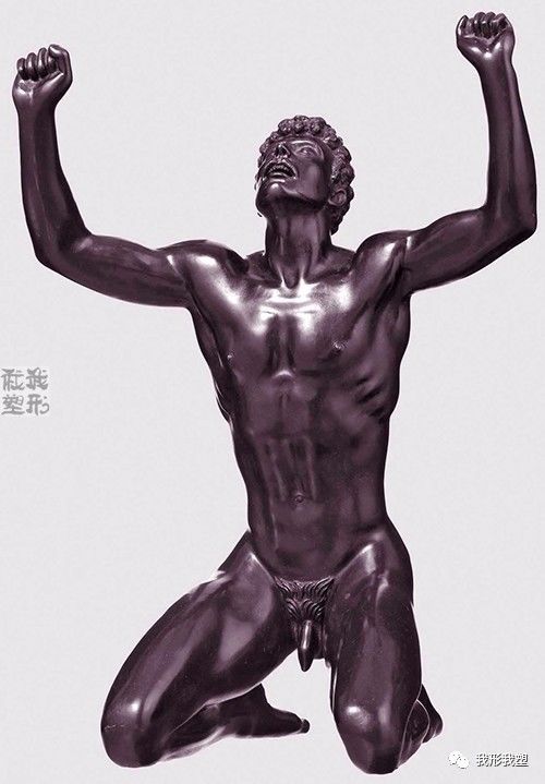 西方写实具象男人体雕塑欣赏