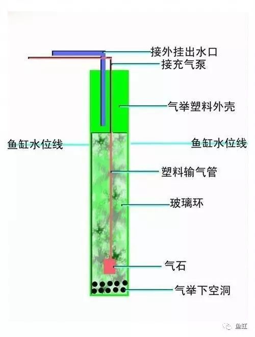 举过滤器市面上很少见到成品,大多是鱼友根据水族箱的条件自己diy制作