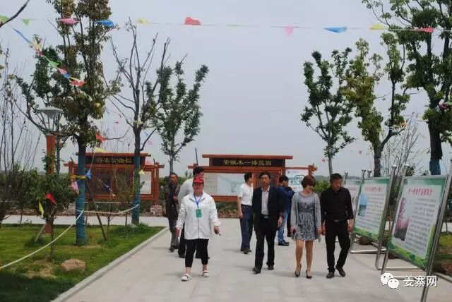 安徽姜氏宗亲会一行到姜寨镇寻根考察！