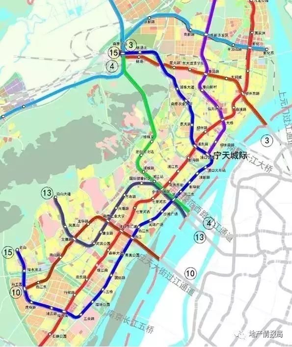 据了解,江北地区规划的地铁