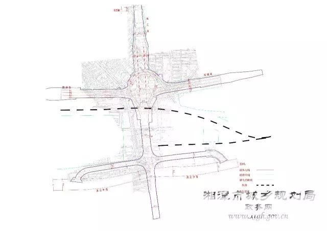 第三段:潭花线一期(湘潭县易俗河滨江路—凤凰西路与湘莲大道交叉口