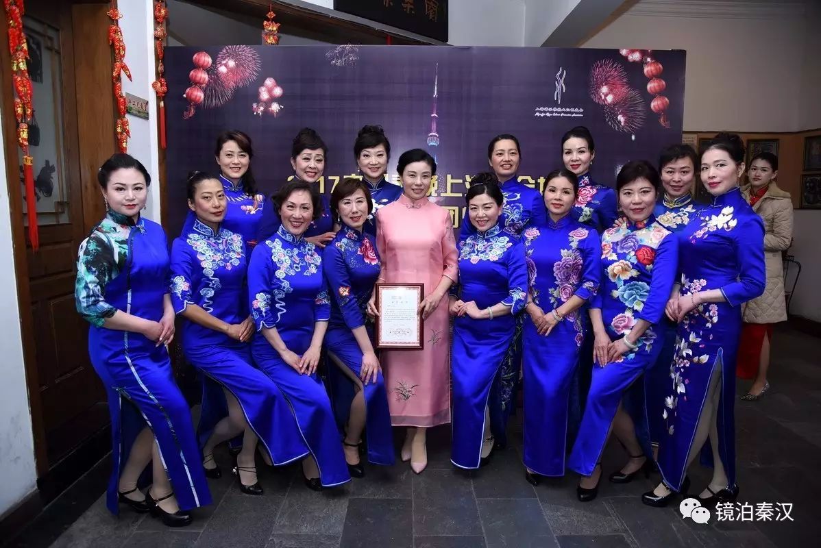 上海海派旗袍文化促进会副会长朱盈女士任团长的c团第11支队,13支队和