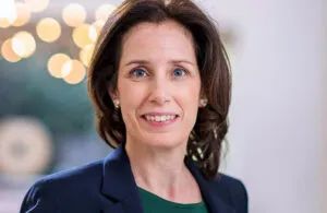 A photo of Philips EVP and CFO Charlotte Hanneman.
