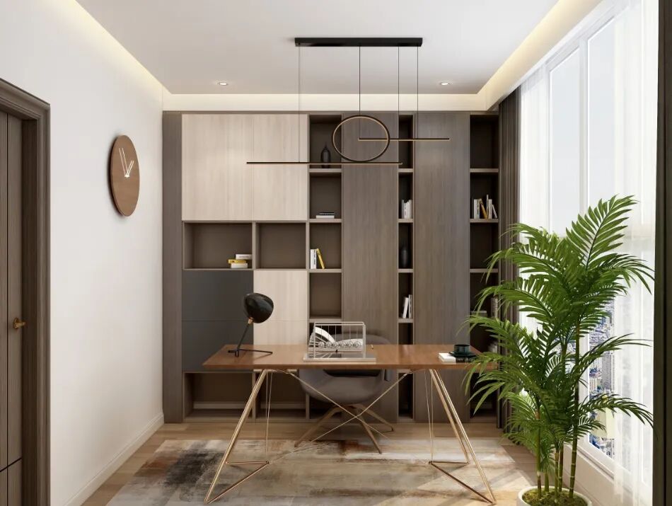 书房设计丨我的小小欢喜-欧普厨柜_9