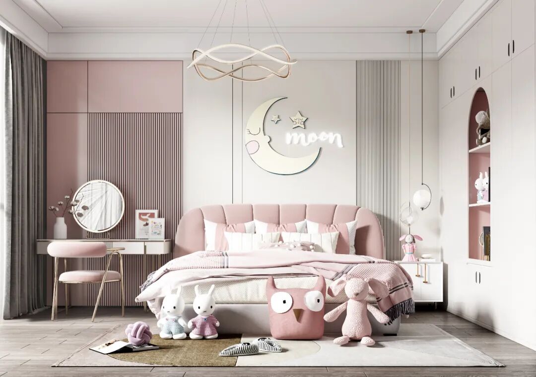 欧普厨柜 儿童房装修设计效果图_14