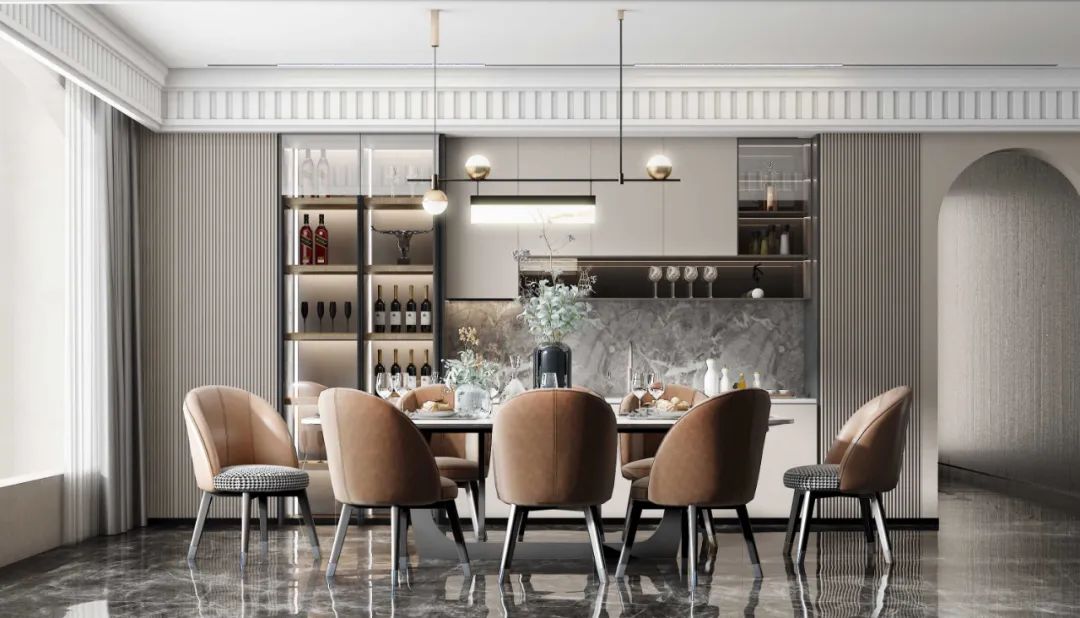 欧普厨柜  高级奢华的餐边柜&酒柜设计风格_34