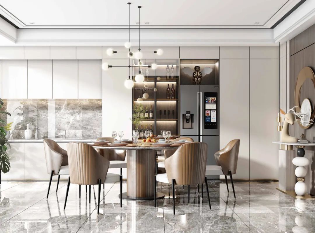 欧普厨柜  高级奢华的餐边柜&酒柜设计风格_40