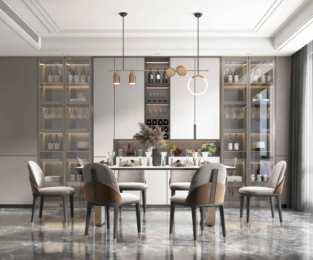 欧普厨柜  高级奢华的餐边柜&酒柜设计风格_23