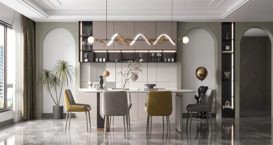 欧普厨柜  高级奢华的餐边柜&酒柜设计风格_16