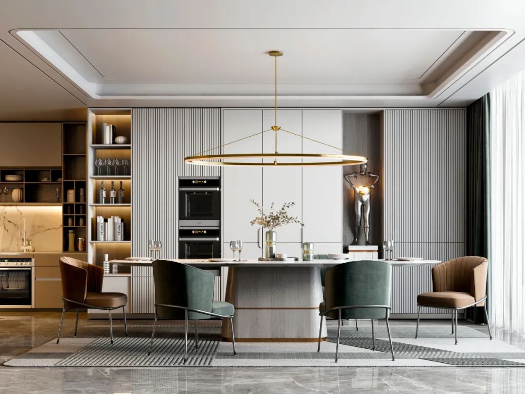 欧普厨柜  高级奢华的餐边柜&酒柜设计风格_18