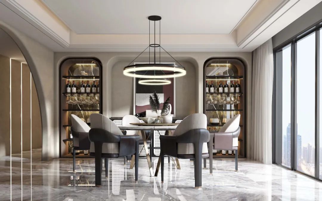 欧普厨柜  高级奢华的餐边柜&酒柜设计风格_43