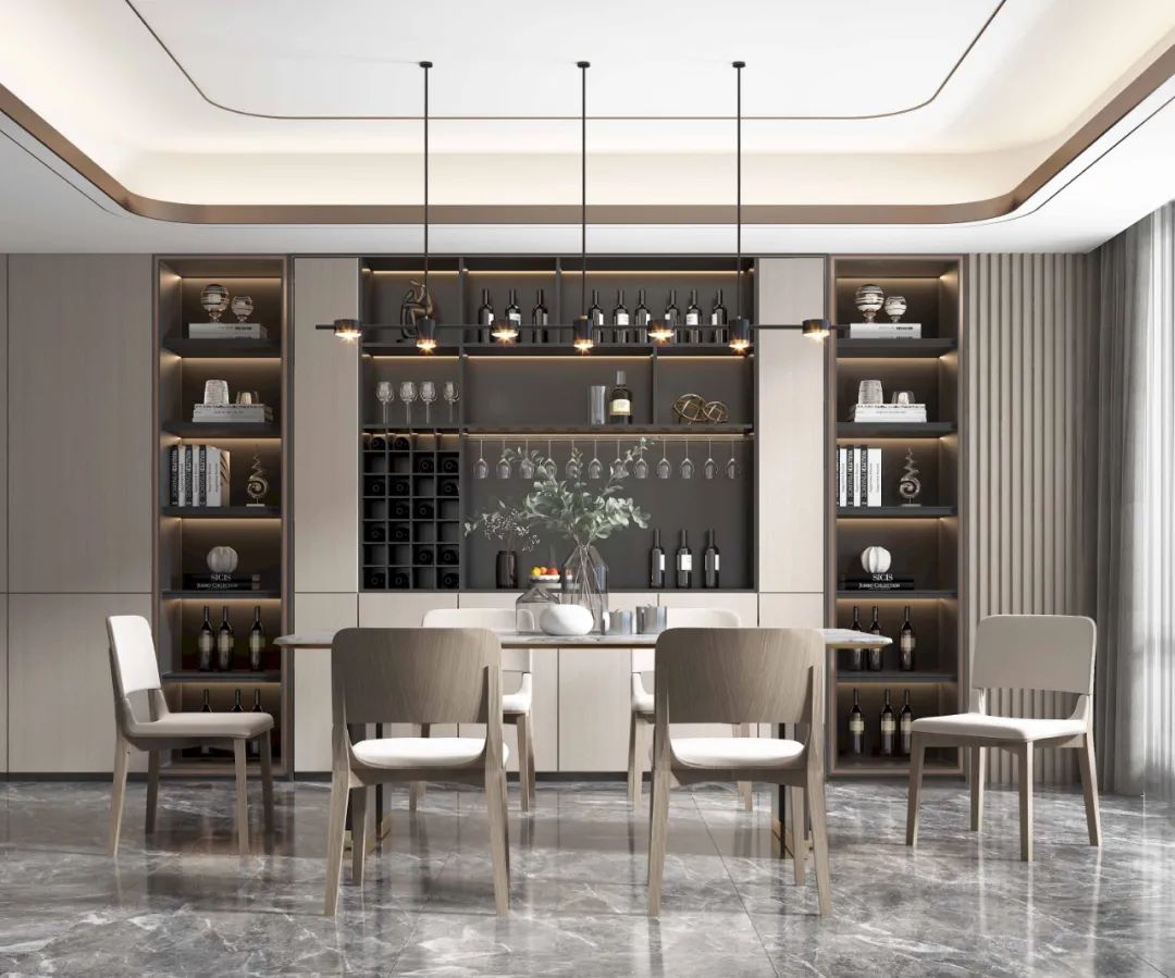 欧普厨柜  高级奢华的餐边柜&酒柜设计风格_41