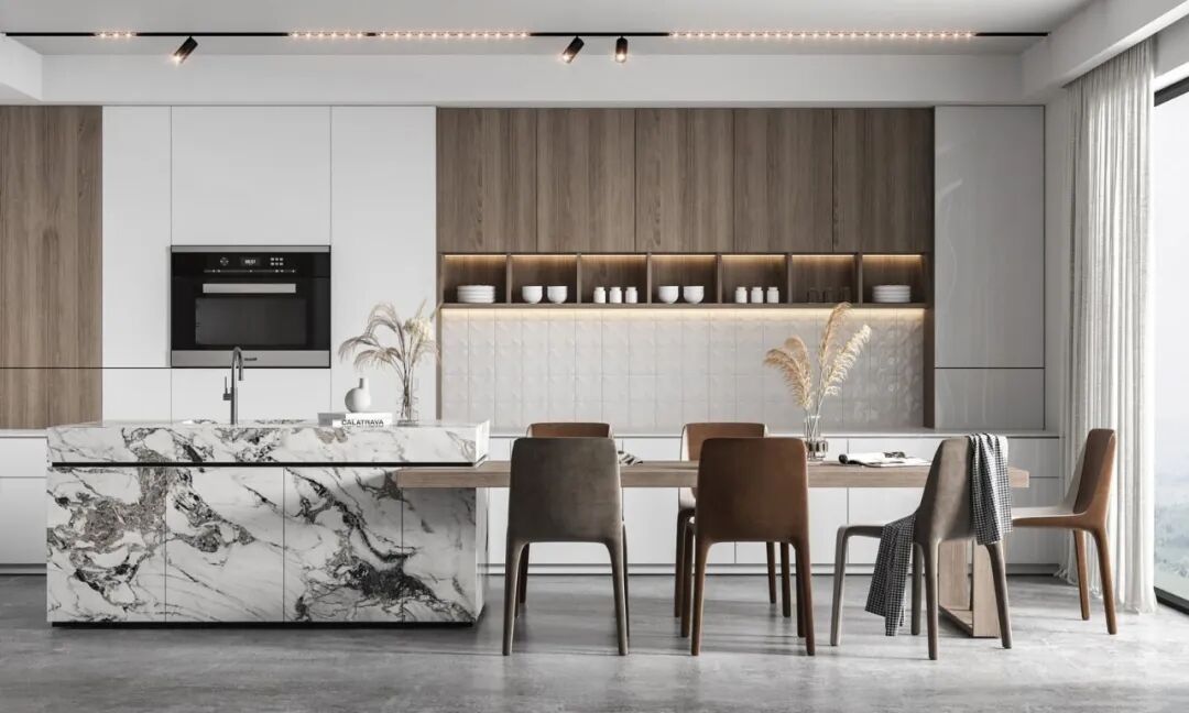 欧普厨柜  高级奢华的餐边柜&酒柜设计风格_29