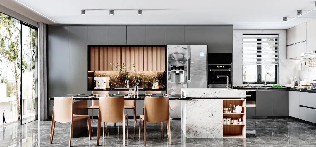 欧普厨柜  高级奢华的餐边柜&酒柜设计风格_17