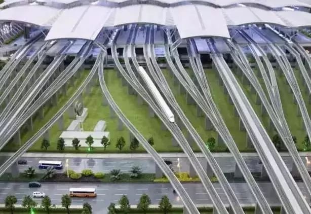 广梅,京九,深茂等客专铁路,有望2018年启动; 位于花都的 广州北站将