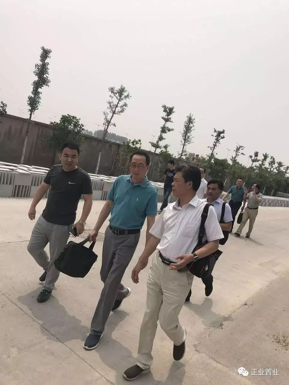 2017年6月2日,合肥市城乡建设委员会副主任马道云,总工程师丁学福