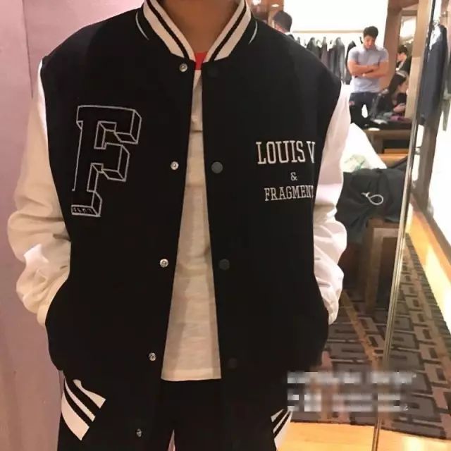 【微店开拍】lv藤原浩联名款 棒球夹克外套!妥妥的bf风,情侣款配起来!