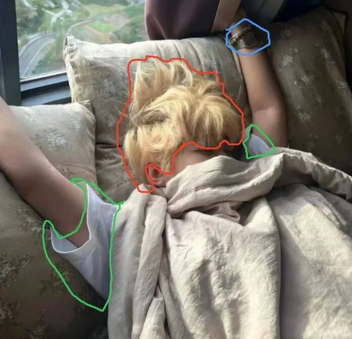 Circle-guided editing of a watch, hair, and clothing (1)