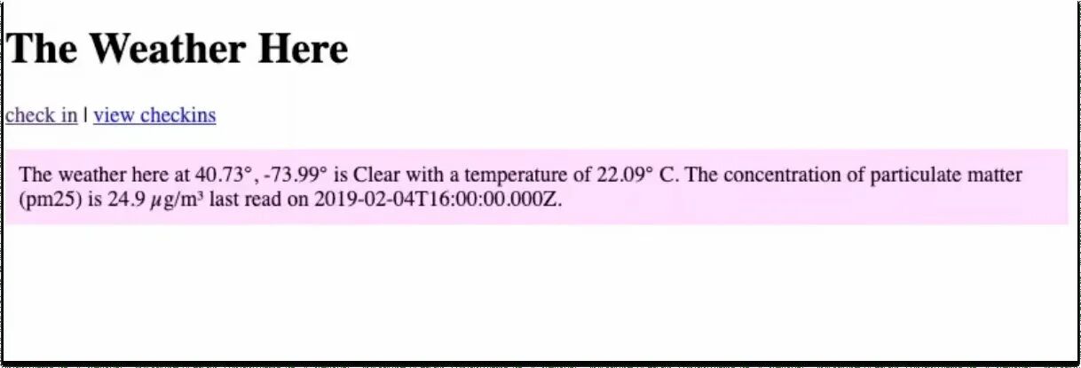 粗糙天气应用界面