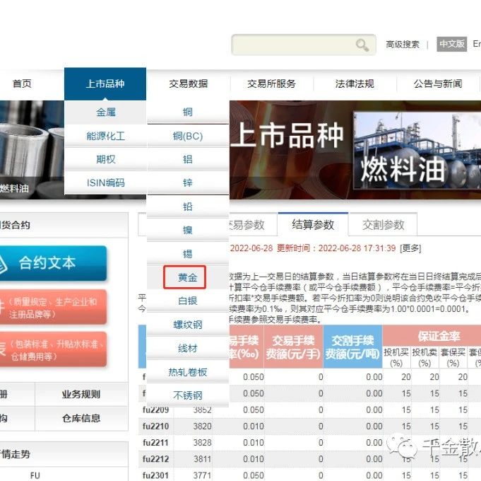 黄金期货开户