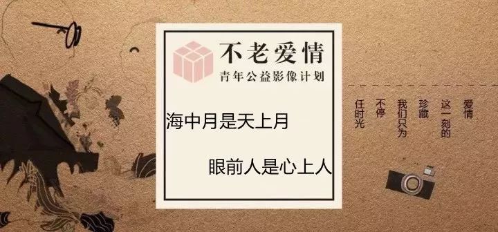 不老爱情丨海中月是天上月,眼前人是心上人