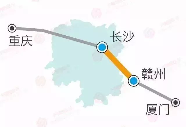 黔张常铁路线路图 线路走向