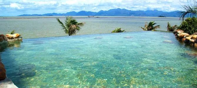 漳港龙峰温泉属于海洋温泉.