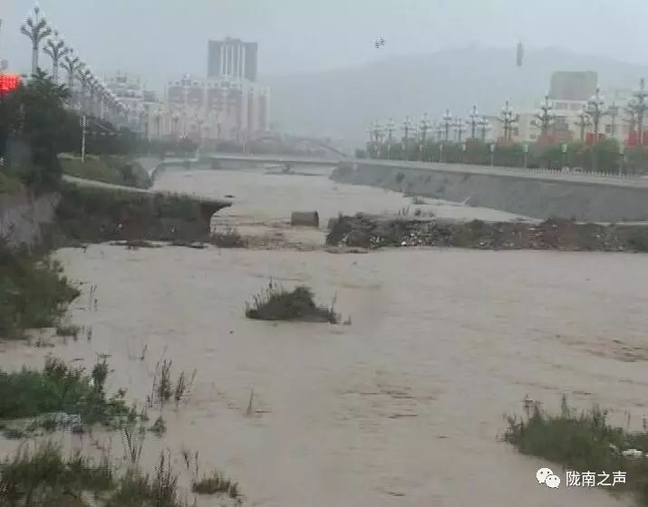 2013年以来最大暴雨!武都文县礼县西和康县都受灾了!