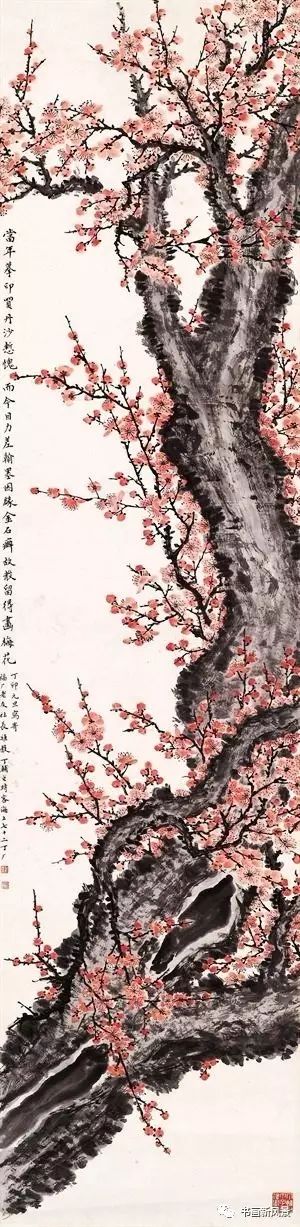 【欣赏】丁辅之画梅花,别有风骨