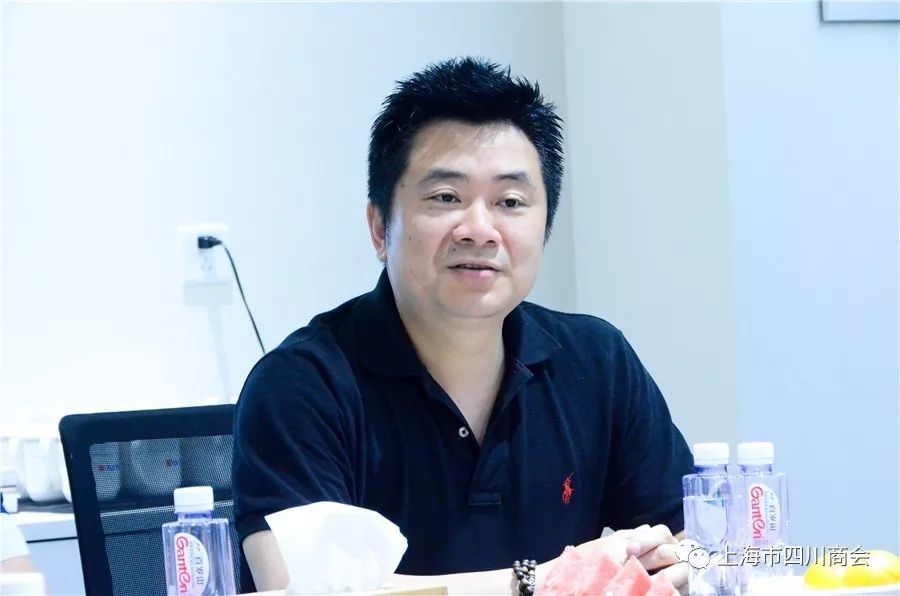 商会南分会会长吴昊讲话