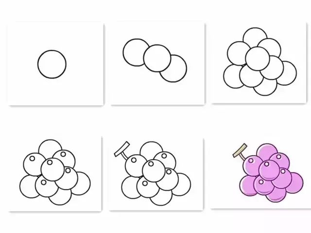 水果简笔画大全适合幼儿园小班教学