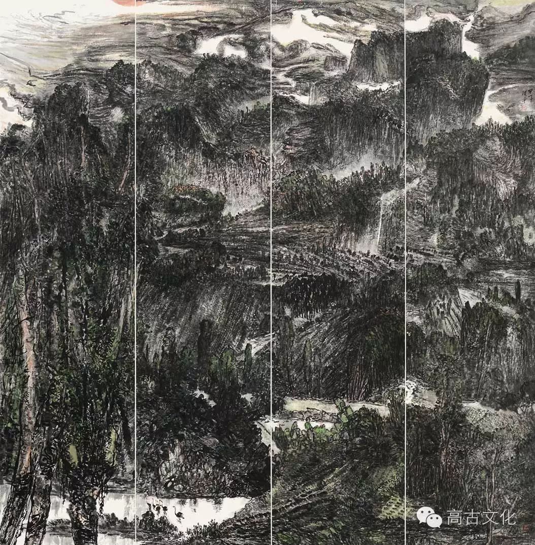 张海龙(北京),故园厚土,230×193cm