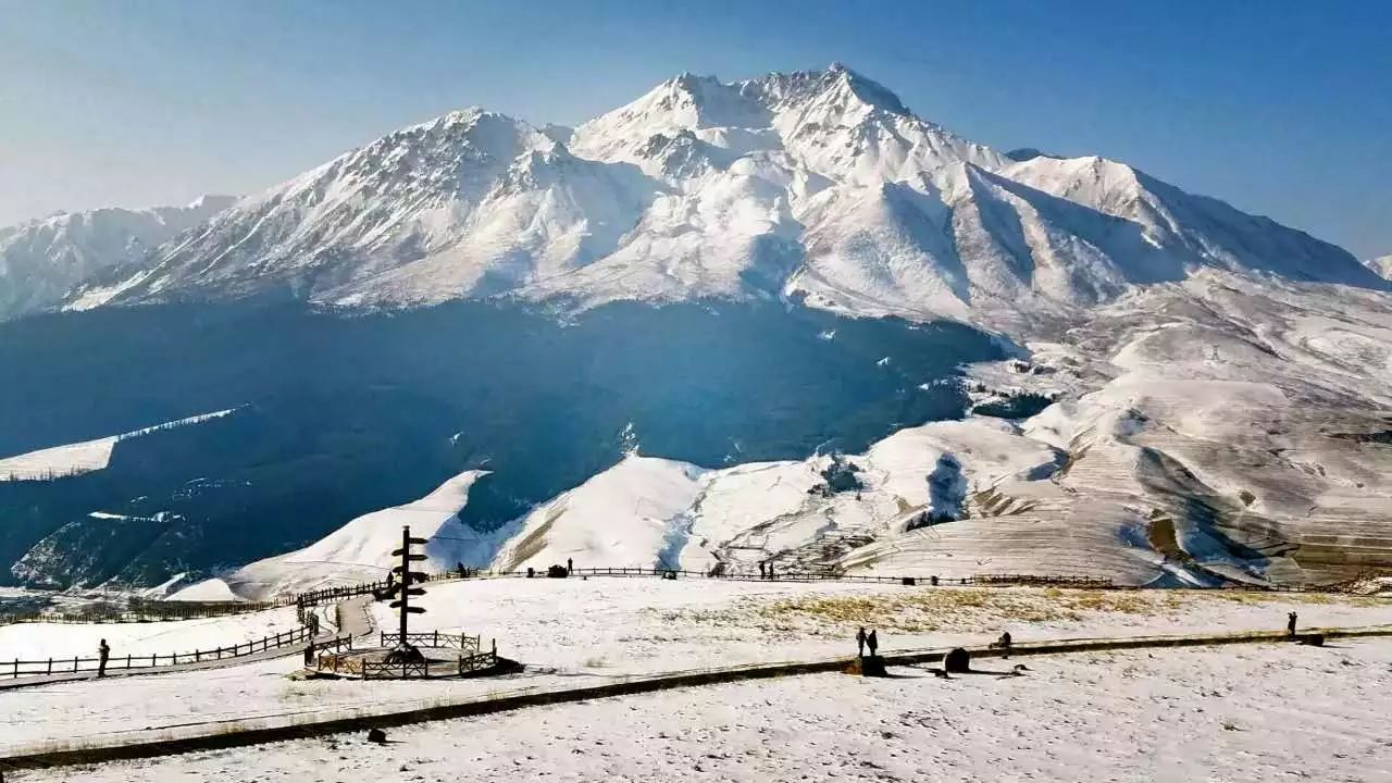 醉青海 | 东方小瑞士之称的祁连卓尔山,99%的人不知冬日里发生了什么!