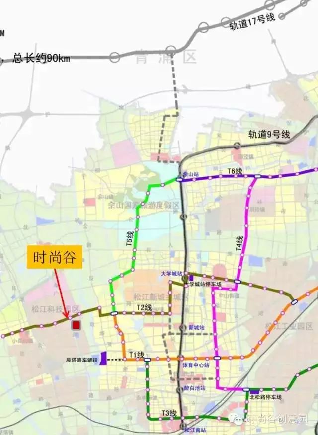 项目距离虹桥机场25公里,距离浦东机场65公里.图片