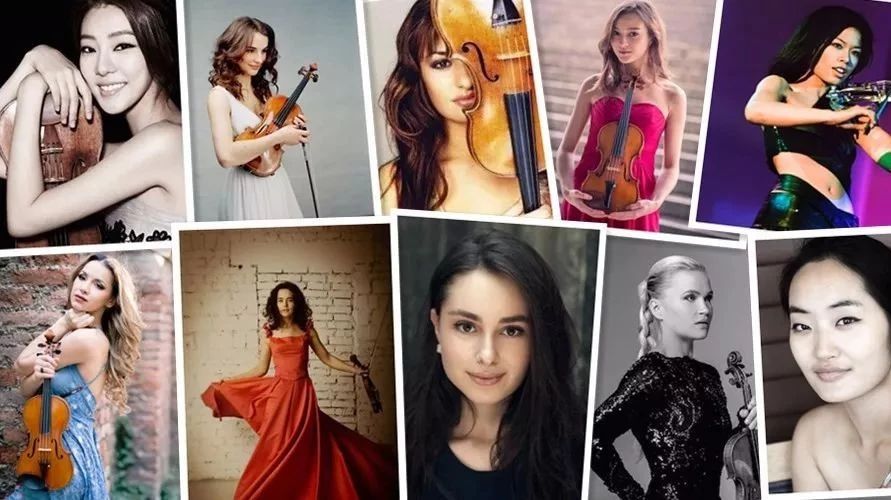 全球最美的20位小提琴女神都在这儿啦!快来认识一下