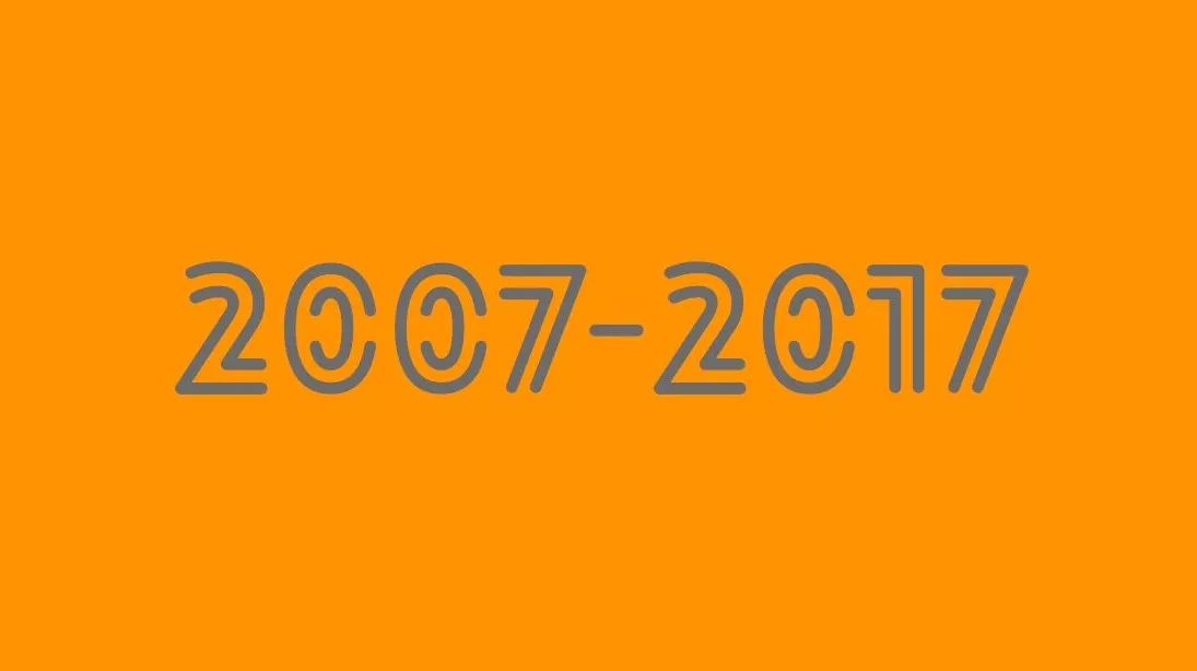 从2007到2017,我心中的最佳歌曲