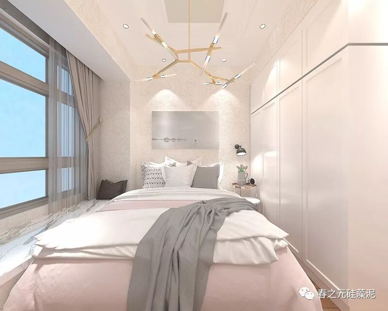 春之元硅藻泥装修效果图 简欧风格装修效果图