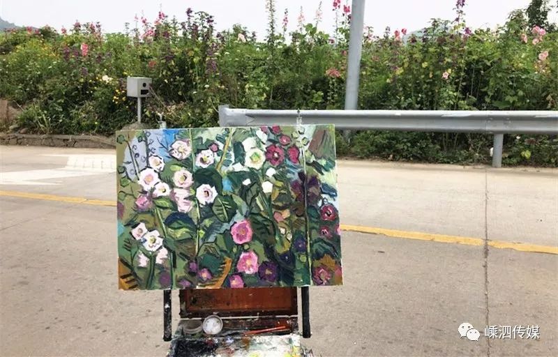 近日来自嘉兴,金华,舟山等地的50攻略油画家来嵊泗创作采风,画出他们文明4余名大全图片