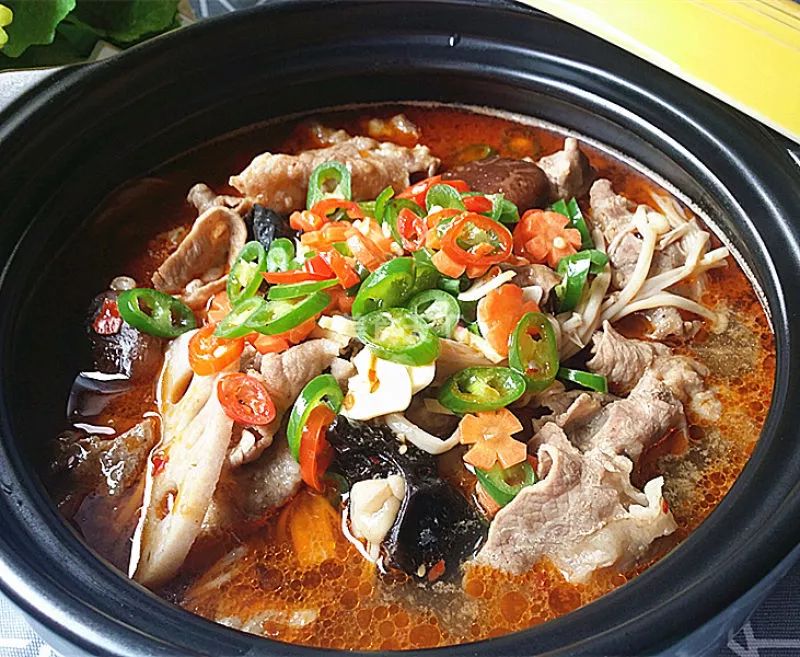 酱煮肥牛火锅锅:与菜谱媲美的一肉丁|道菜家常菜酱爆什锦图片