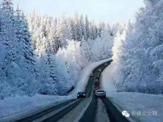 赤峰2016年第一场雪景图,惊艳你的双眼!美爆了!