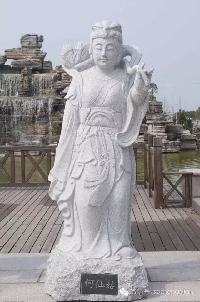 石雕八仙真品，图图惊艳...