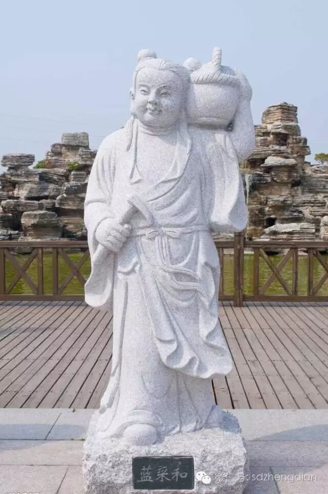 石雕八仙真品，图图惊艳...