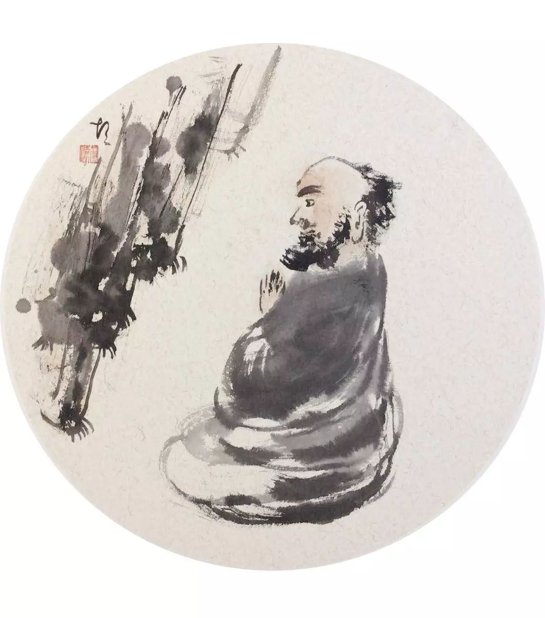 兿海丨心田——胡靖水墨小品花鸟画欣赏